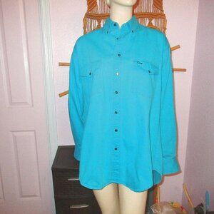 Vtg Silver Spur Men's Button Down Shirt Size 15-15 1/2 Cowboy Western Rodeo 90s